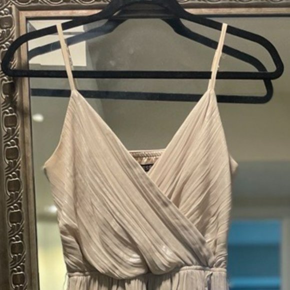 Express Crinkle Overlay Dress - Picture 2 of 3